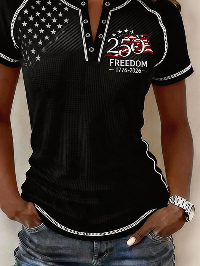 Women'S Casual Printed Top