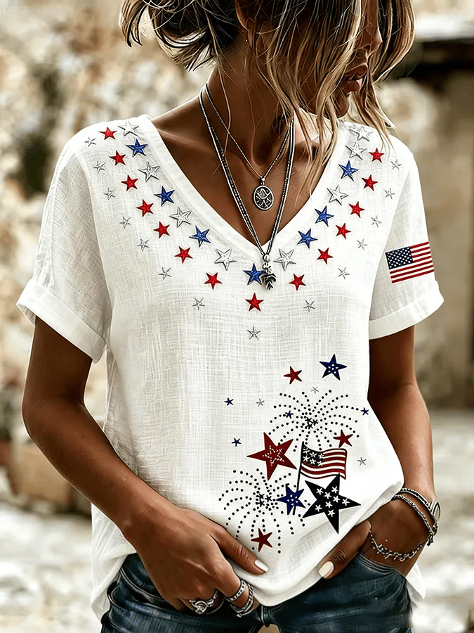 Women's 250th Anniversary Graphic Casual T-Shirt