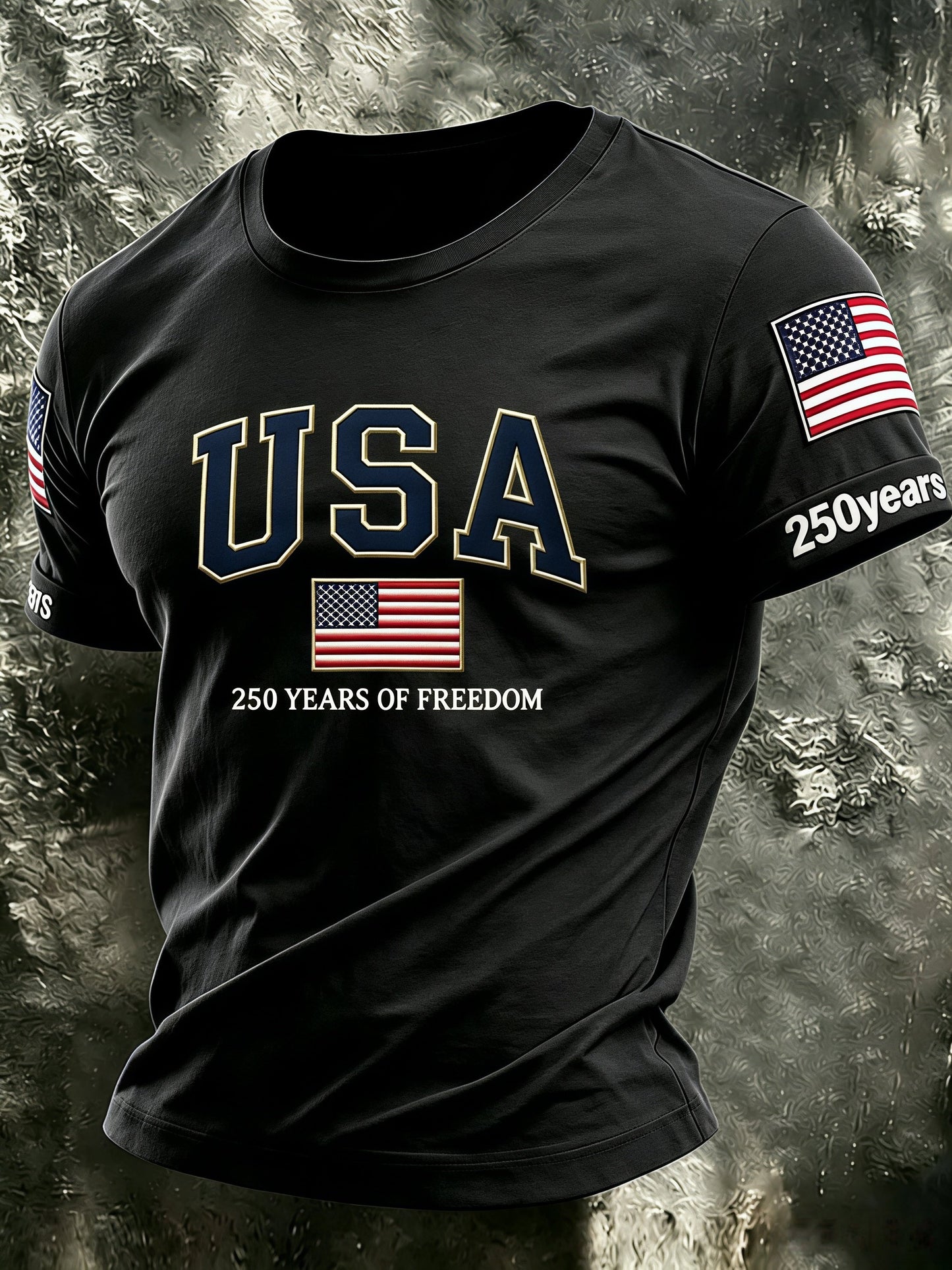 Men's USA 250th Anniversary Printed T-shirt