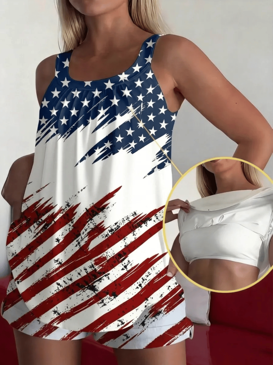 Women's 250th Anniversary Commemorative Printed Tank Top