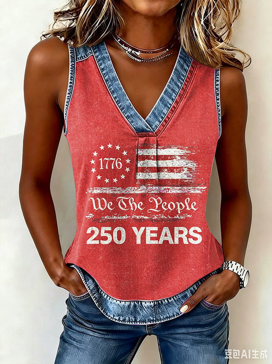 Women's  American 250  Print Vest