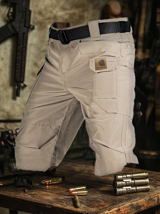 Multifunctional, waterproof and tear-resistant tactical outdoor shorts for men