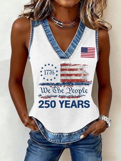 Women's  American 250  Print Vest