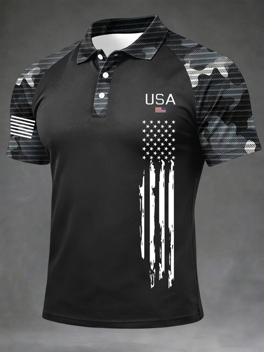 Men's U.S. 250th Anniversary Short-Sleeve Polo Shirt