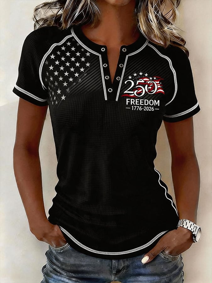 Women'S Casual Printed Top