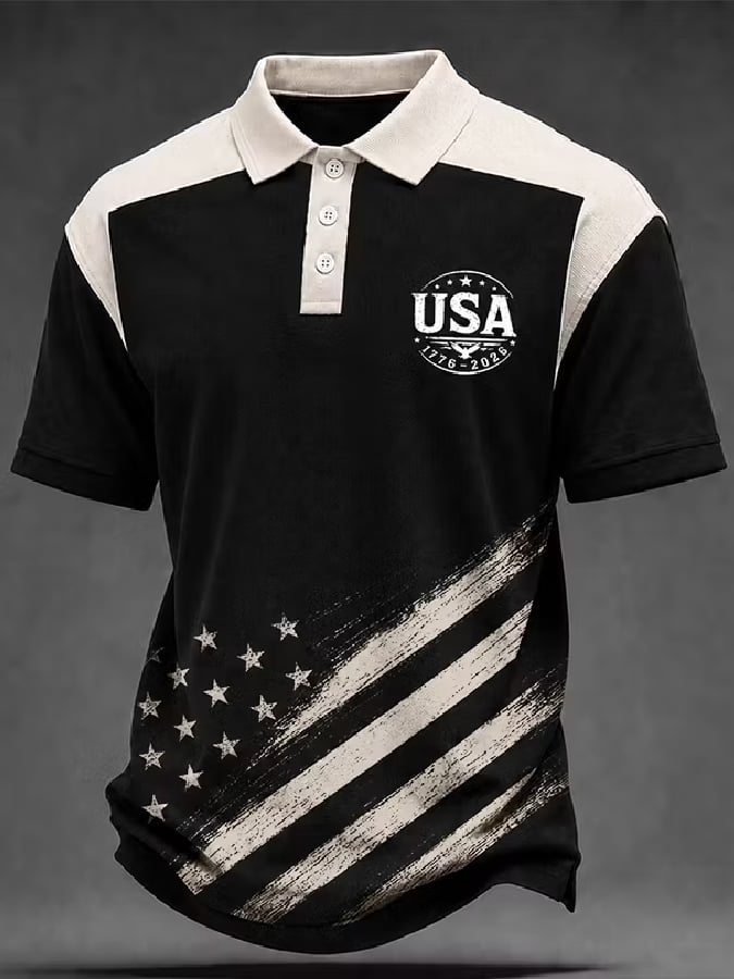 Men's U.S. 250th Anniversary Short-Sleeve Polo Shirt
