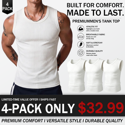 Men’s Ribbed Tank Top