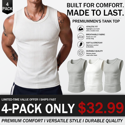 Men’s Ribbed Tank Top
