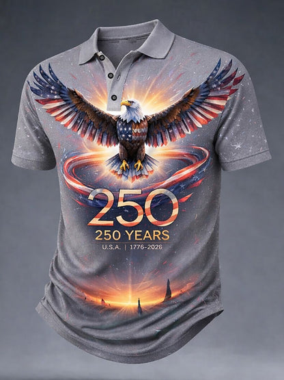 Men's U.S. 250th Anniversary Short-Sleeve Polo Shirt