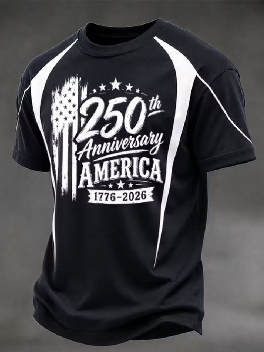 Men's Vintage USA 250th Anniversary Graphic T-Shirt