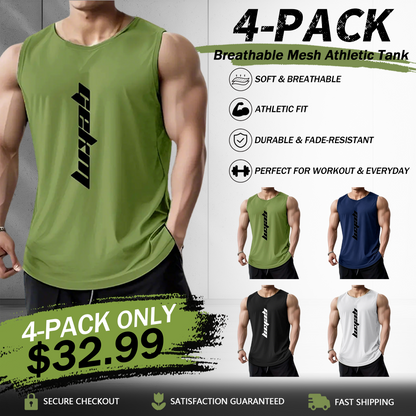 Men's Gym Athletic Casual Tank Tops