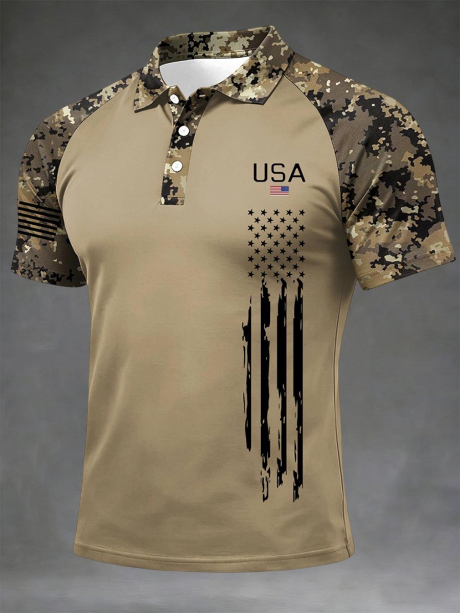 Men's U.S. 250th Anniversary Short-Sleeve Polo Shirt