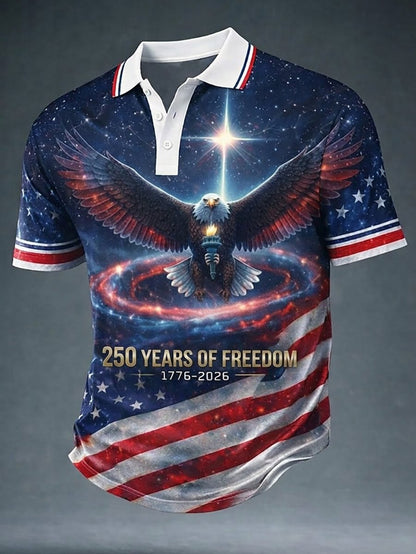 Men's U.S. 250th Anniversary Short-Sleeve Polo Shirt