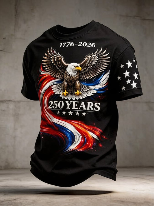 Men's USA 250th Anniversary Graphic Crewneck T-Shirt