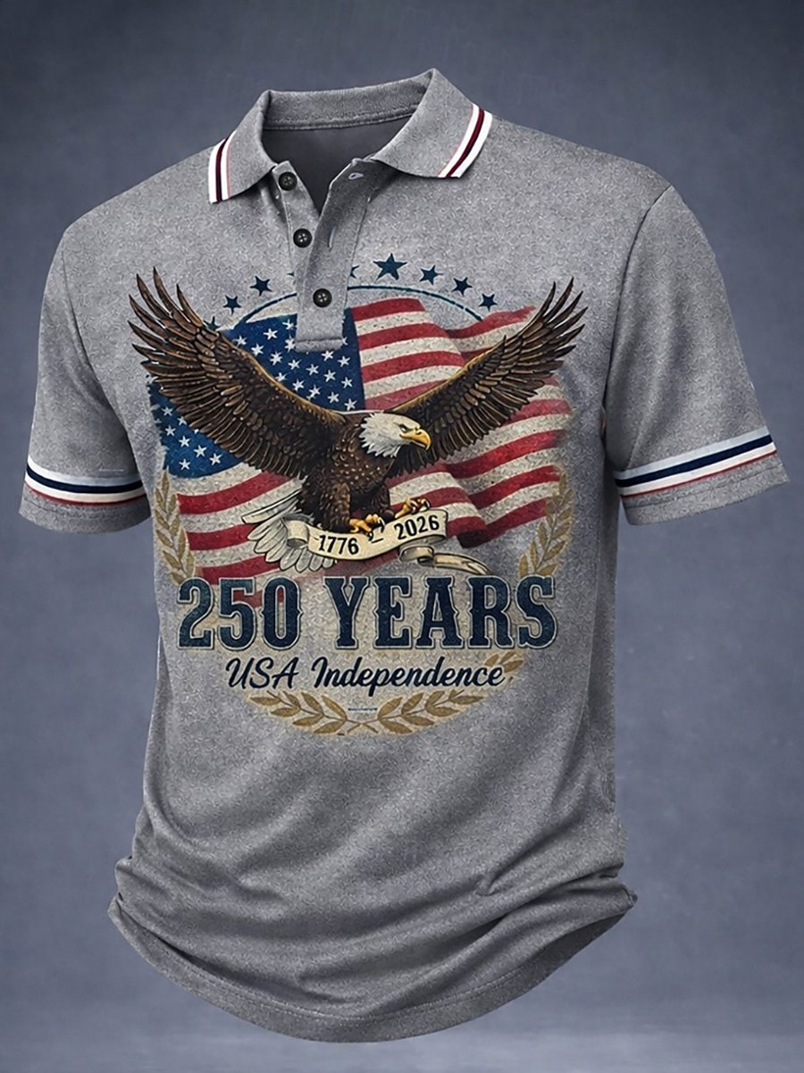 Men's U.S. 250th Anniversary Short-Sleeve Polo Shirt