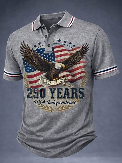 Men's U.S. 250th Anniversary Short-Sleeve Polo Shirt