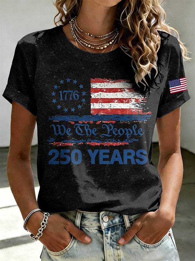 Women's American 250 Print T-Shirt