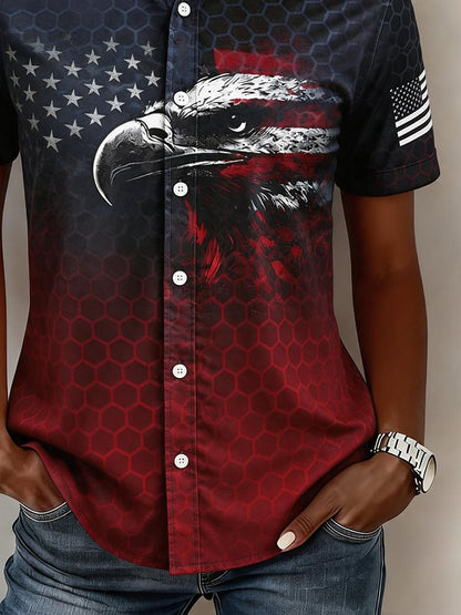 Women'S Casual Printed Top