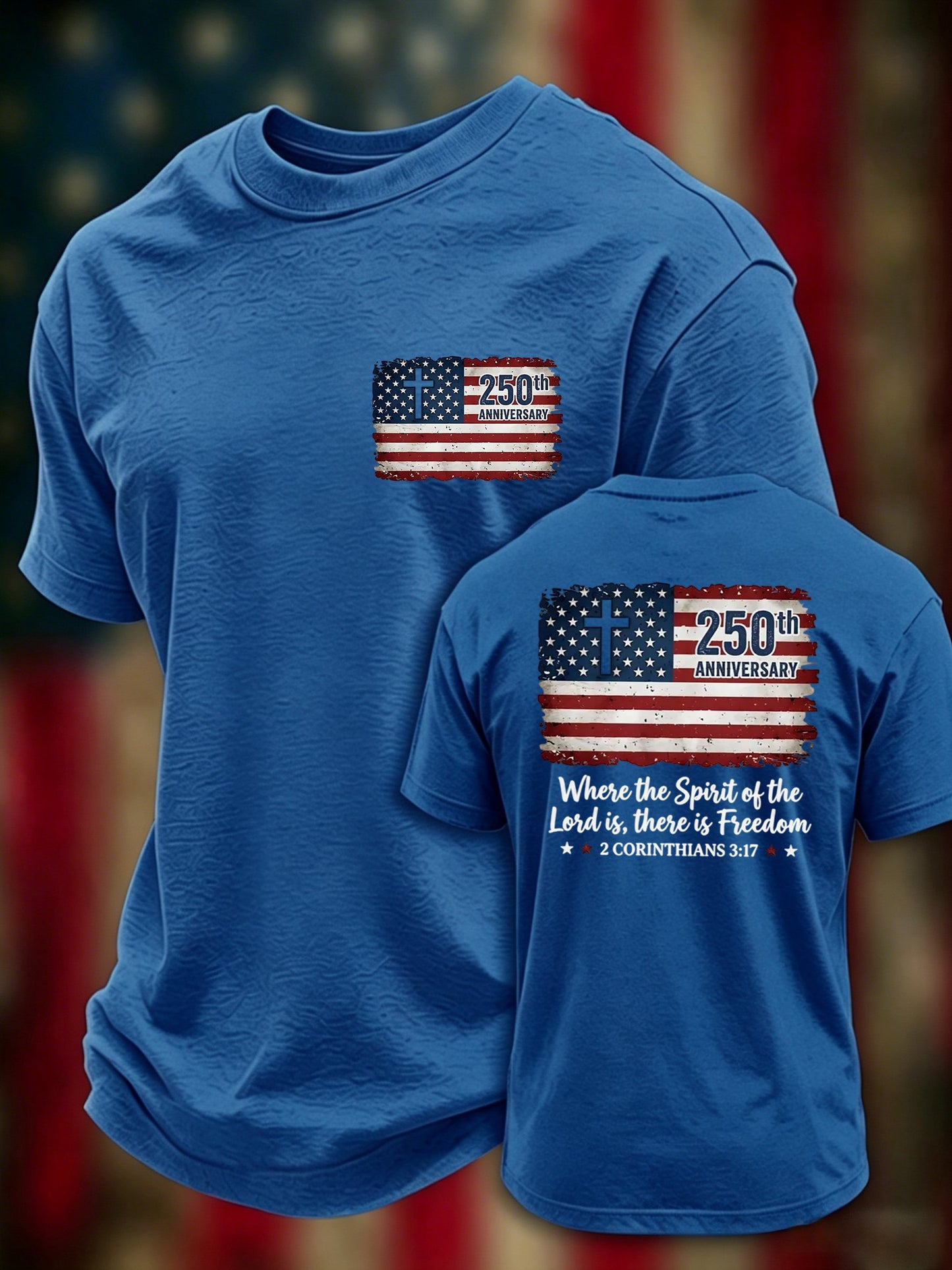 Men's Casual Printed Short-Sleeve T-Shirt