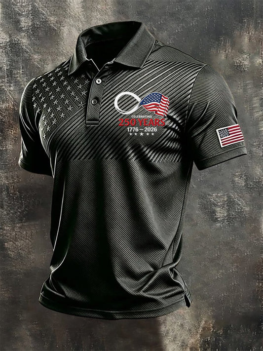 Men's U.S. 250th Anniversary Short-Sleeve Polo Shirt