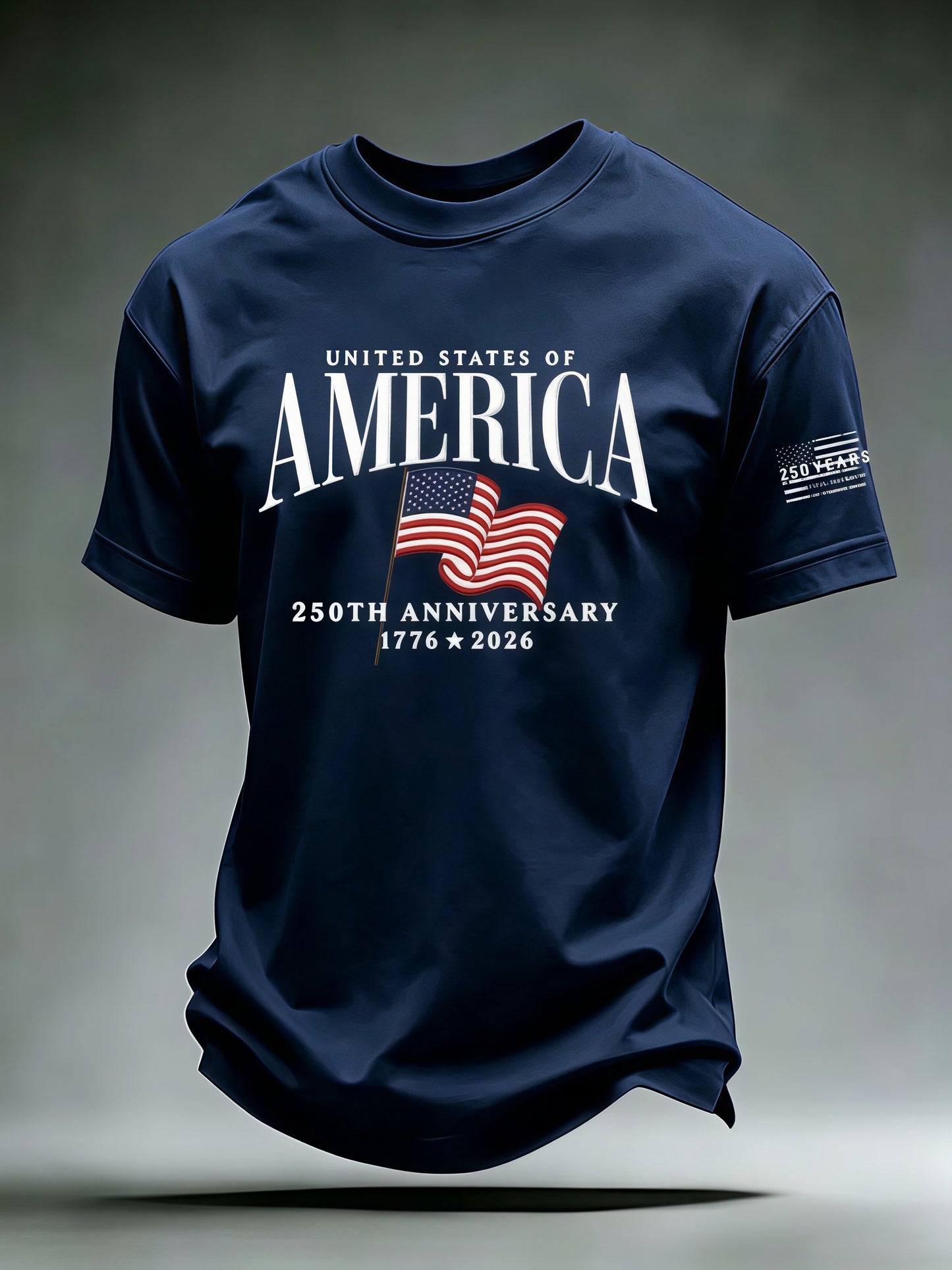 Men's USA 250th Anniversary Printed T-shirt