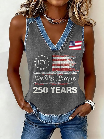 Women's  American 250  Print Vest