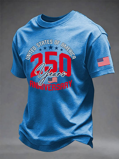 Men's UNITED STATES OF AMERICA 250 YEARS T-Shirt