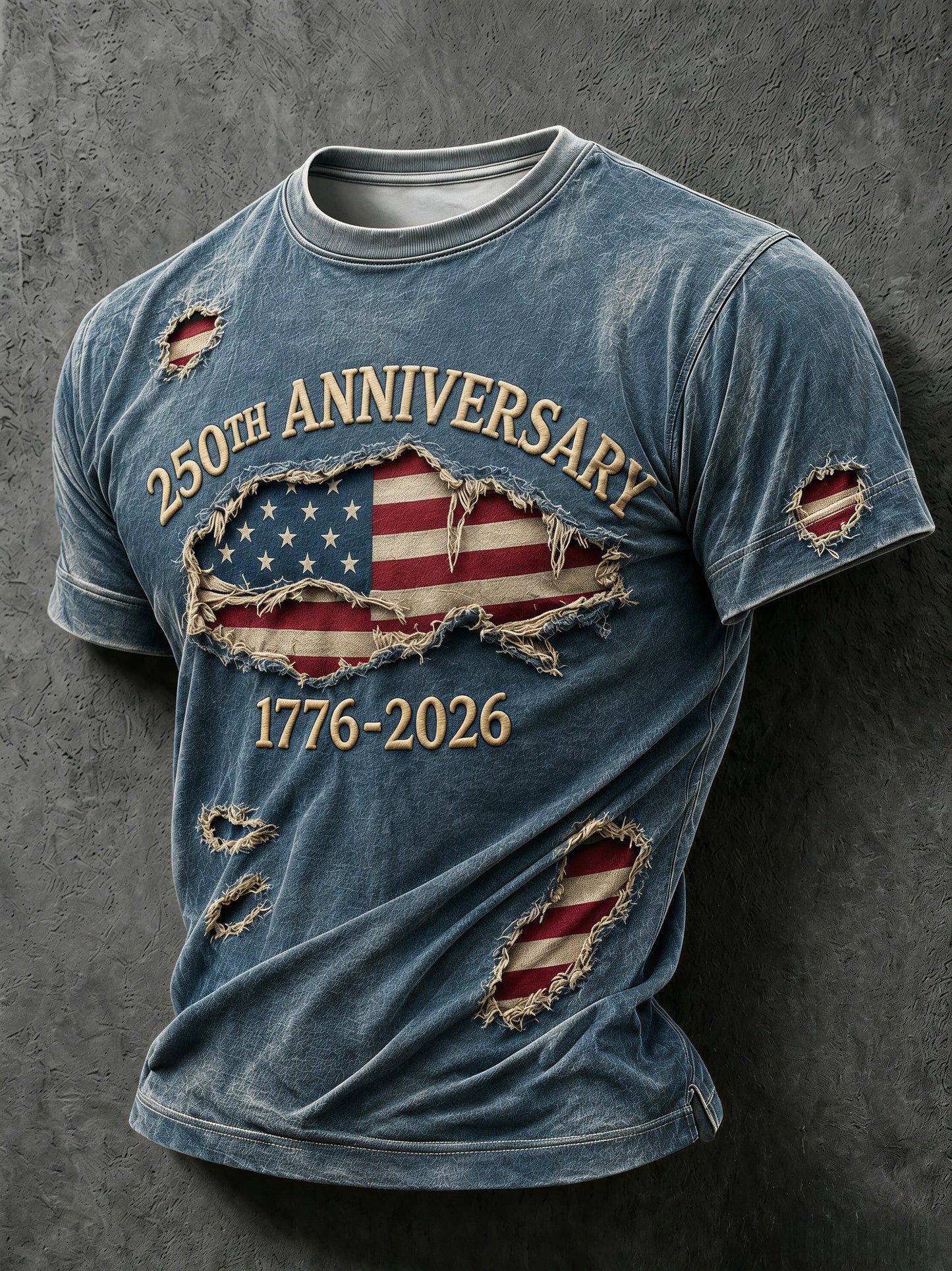 Men's USA 250th Anniversary Printed T-shirt