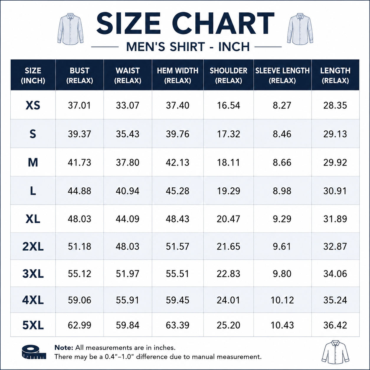 Men's Wrinkle-Free Muscle Fit Dress Shirts
