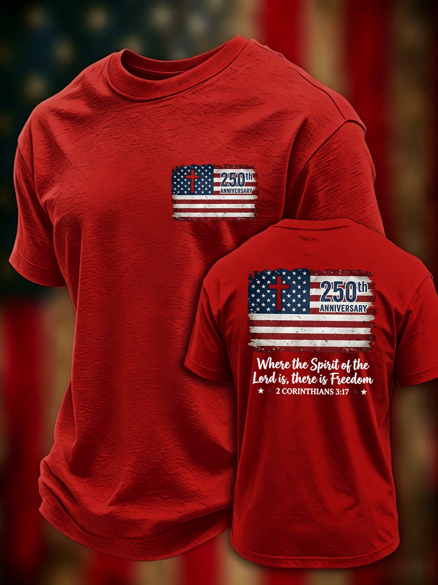 Men's Casual Printed Short-Sleeve T-Shirt