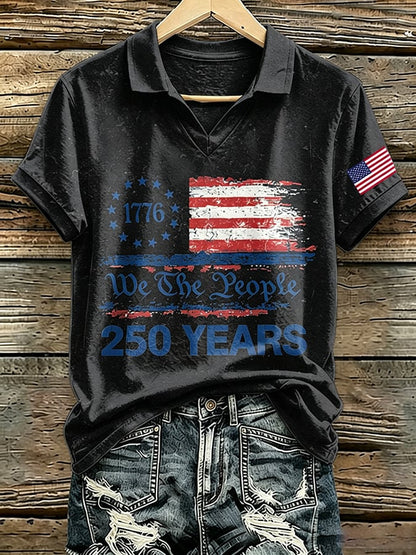 Women's Retro American 250  Printed T-shirt
