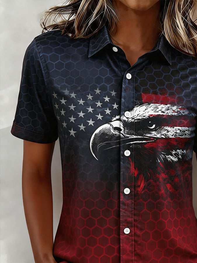 Women'S Casual Printed Top