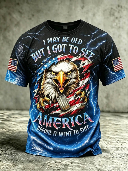 Men's American 250th Anniversary Print Top