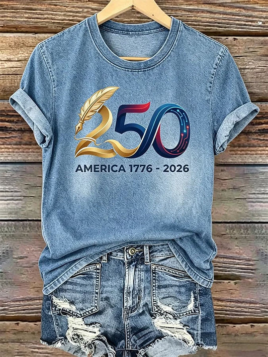 Women's Print Casual T-shirt