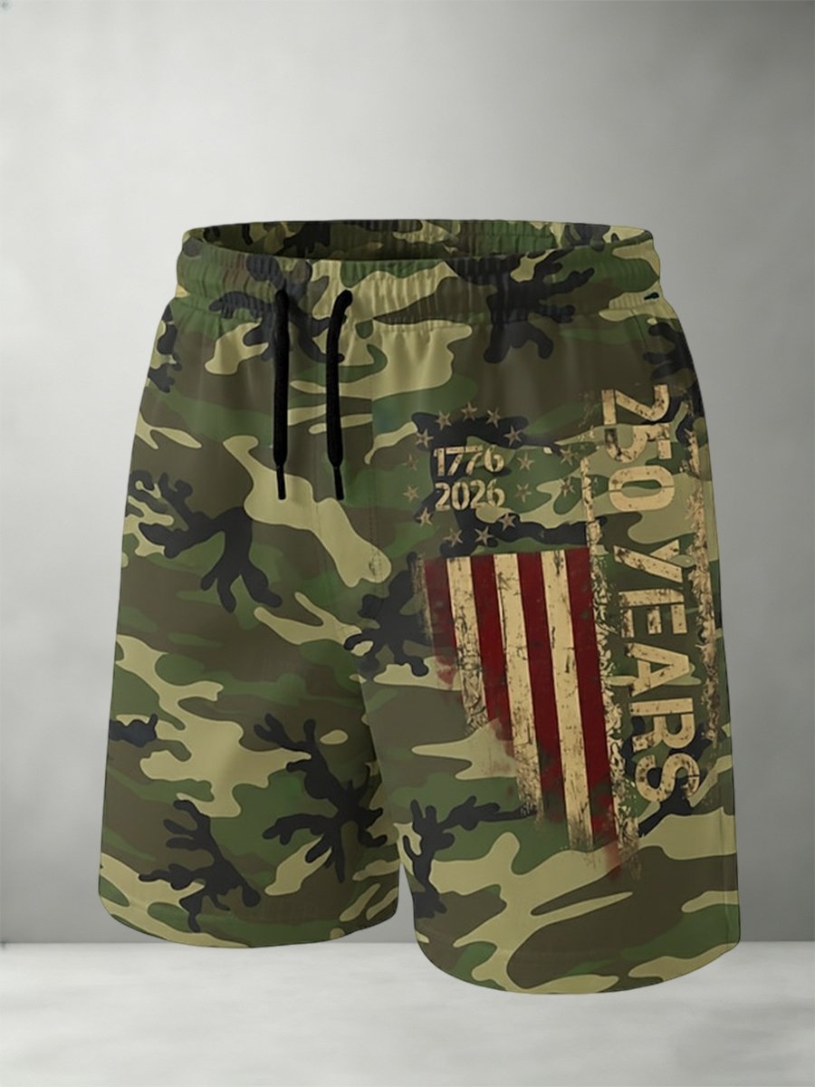 Men's USA 250th Anniversary Swim Shorts