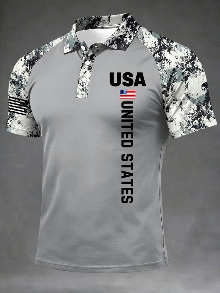 Men's U.S. 250th Anniversary Short-Sleeve Polo Shirt