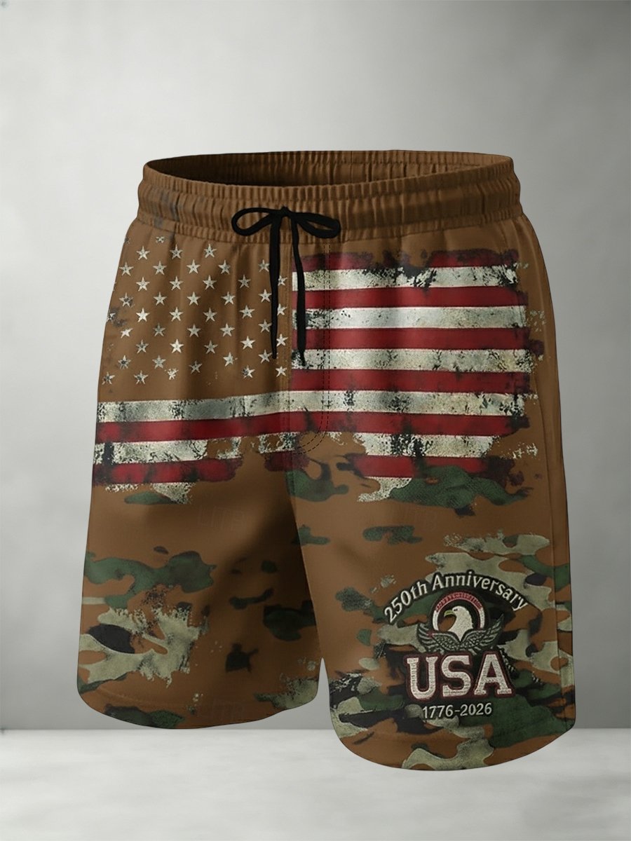 Men's USA 250th Anniversary Swim Shorts