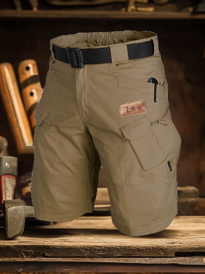 Multifunctional, waterproof and tear-resistant tactical outdoor shorts for men