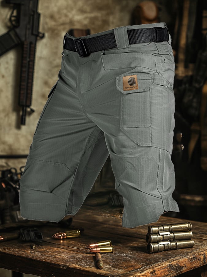 Multifunctional, waterproof and tear-resistant tactical outdoor shorts for men