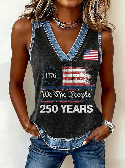 Women's  American 250  Print Vest